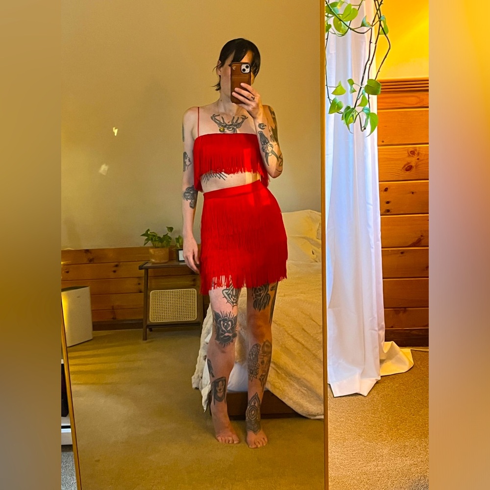 Two Piece Meshki Set - Worn Once